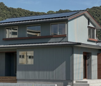 田辺市の新築 木の家の外観