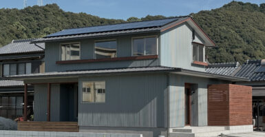 田辺市の新築 木の家の外観